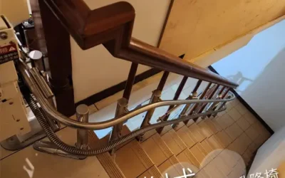 騰城樓梯升降椅｜CF120型 安裝案例分享-大溪郭家