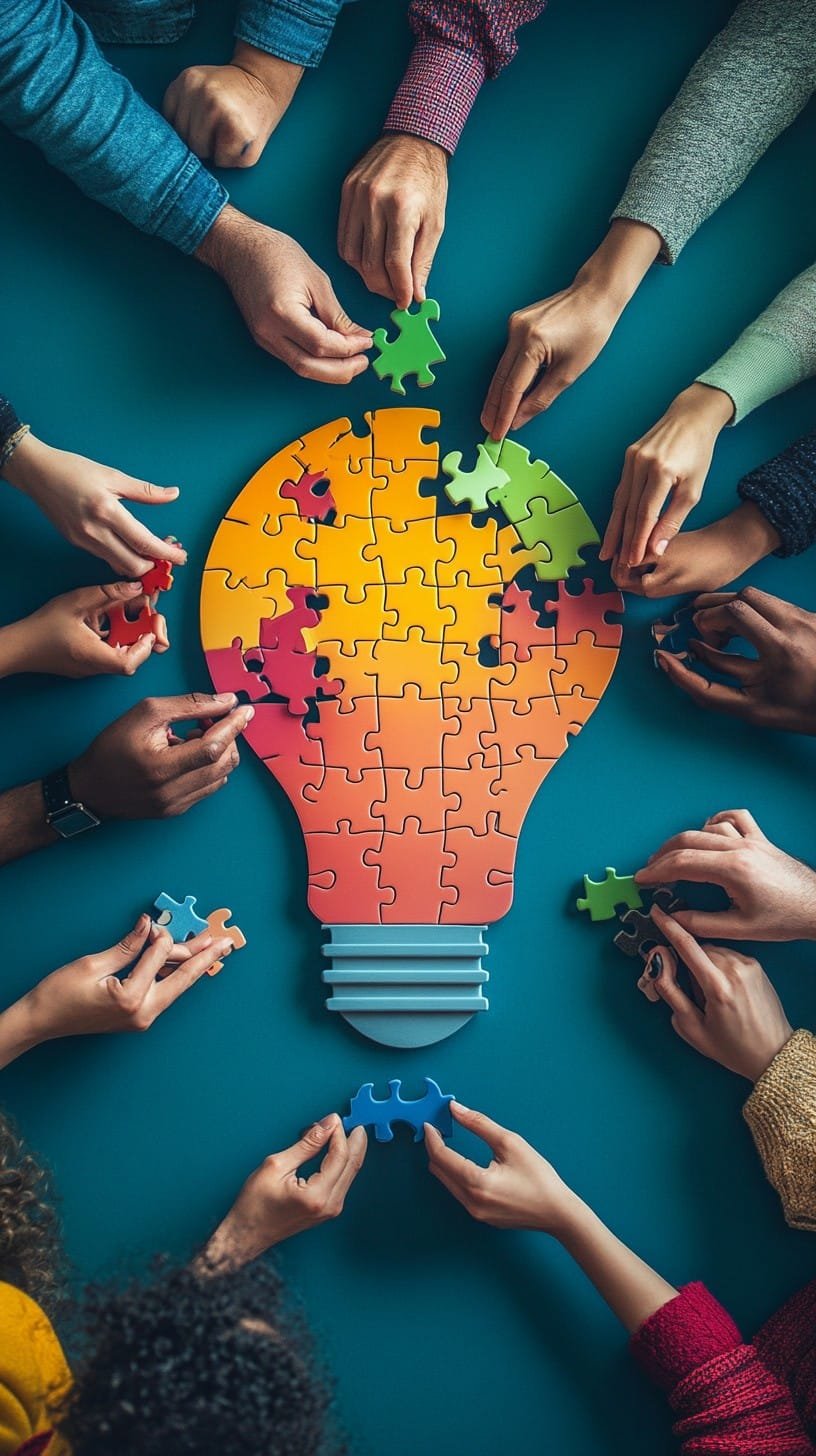 StockCake-Collaborative Puzzle Assembly_1749474294 SEO and Digital Marketing