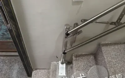 Ren’ai Dental Clinic in Taipei installs an electric stairlift to help mobility‑impaired family members move up and down the stairs