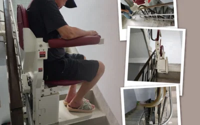 Teng Cheng Stair Lift  Making Stairs Safer and More Accessible at Mr. Su’s Neihu Home