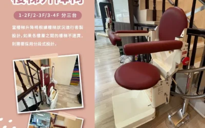 騰城樓梯升降椅｜家中行動便利的重要幫手-大里葉小姐家