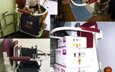 全台唯一軌道與齒排一體成形的電動爬梯機!