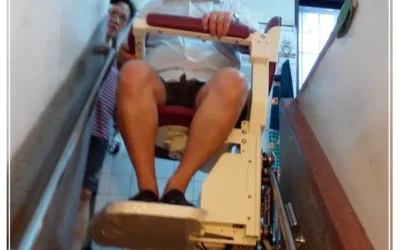 Wang Family Stair Lift Chair in Kaohsiung